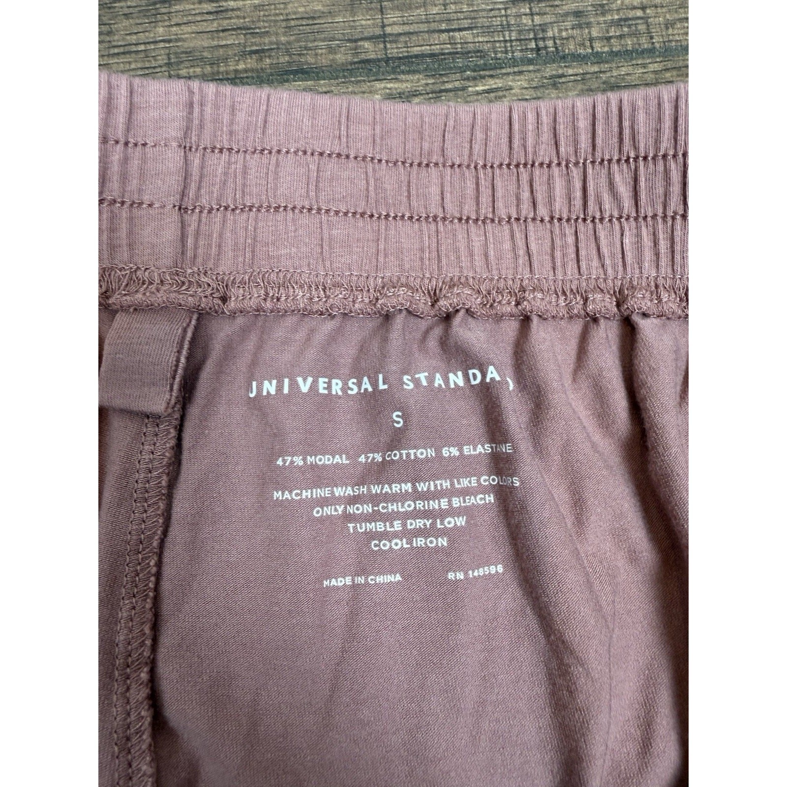 Universal Standard Set UltimateS Dolci Lounge Top Lorelai Shorts Pink S 14-16