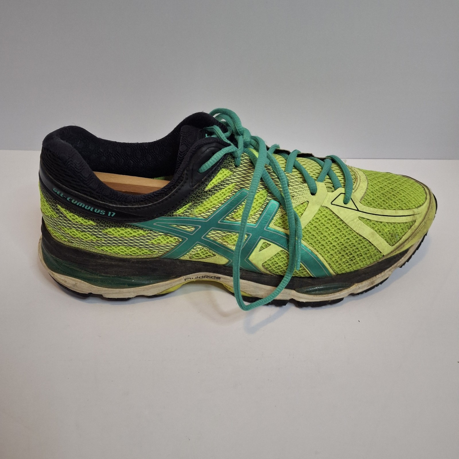 Asics Gel Cumulus 17 Mens Size 9 Green Running Shoes Sneakers T5D3N Y2K