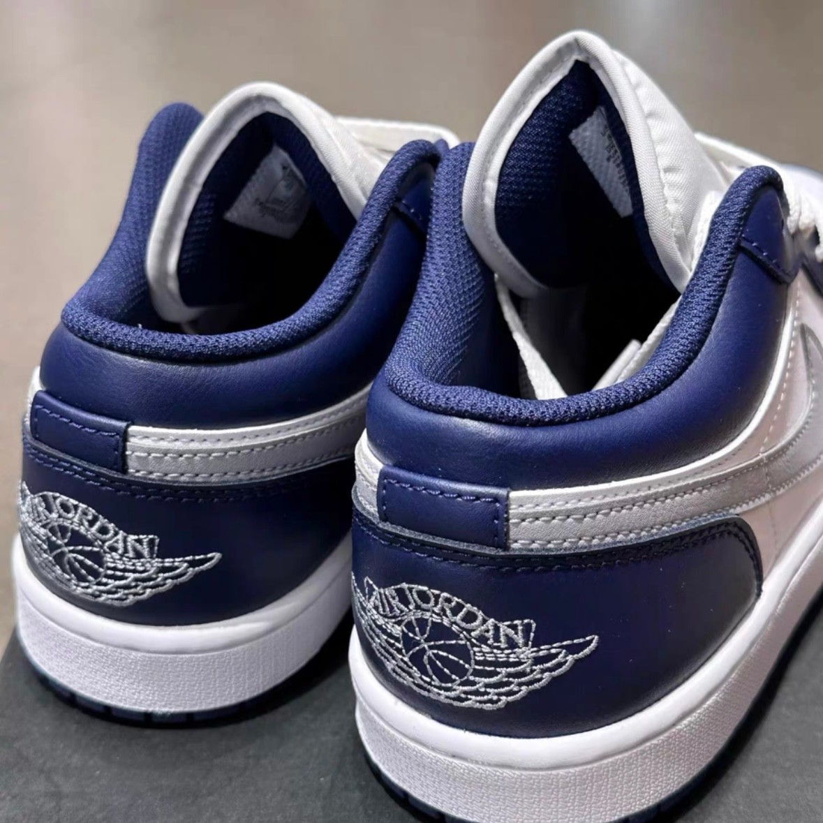 Nike Air Jordan 1 Low OG “White Blue” Men’s Shoes