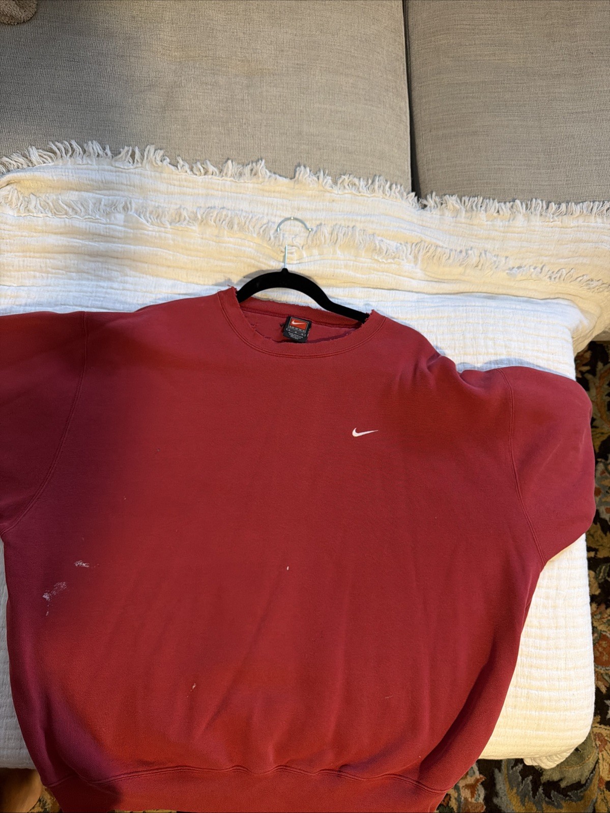 Vintage Team Nike Red Crewneck