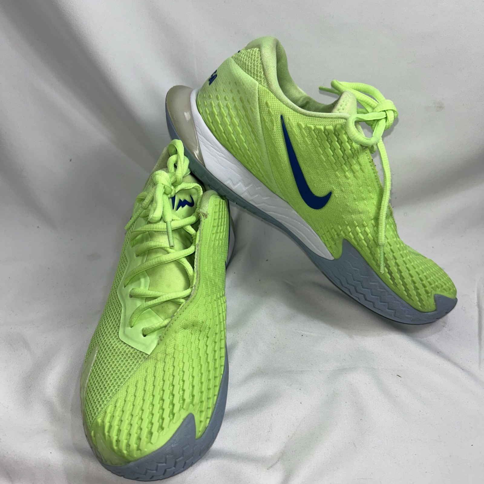 NIKE ZOOM VAPOR CAGE 4 RAFA LIME GLOW/BLUE-WHITE [DD1579 333] US MEN SZ 6