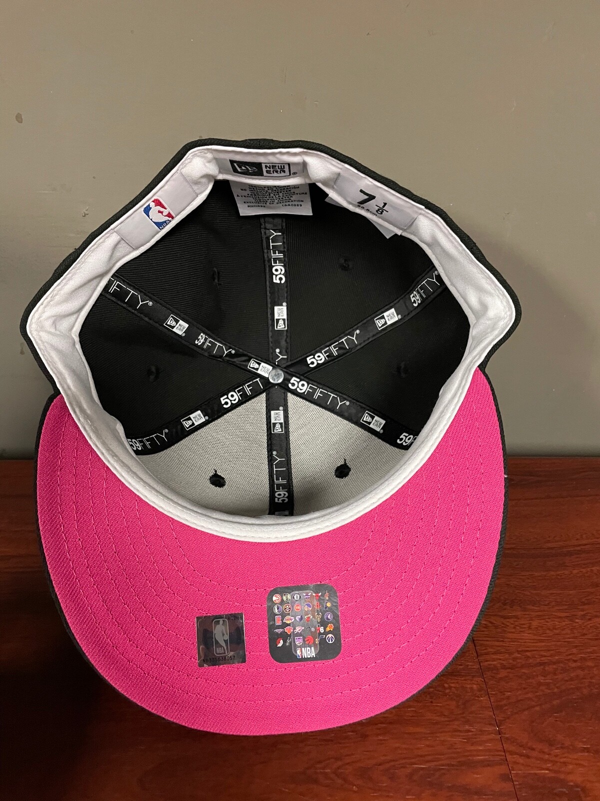 NEW ERA San Antonio Spurs Custom 59Fifty Black/Pink/Teal New