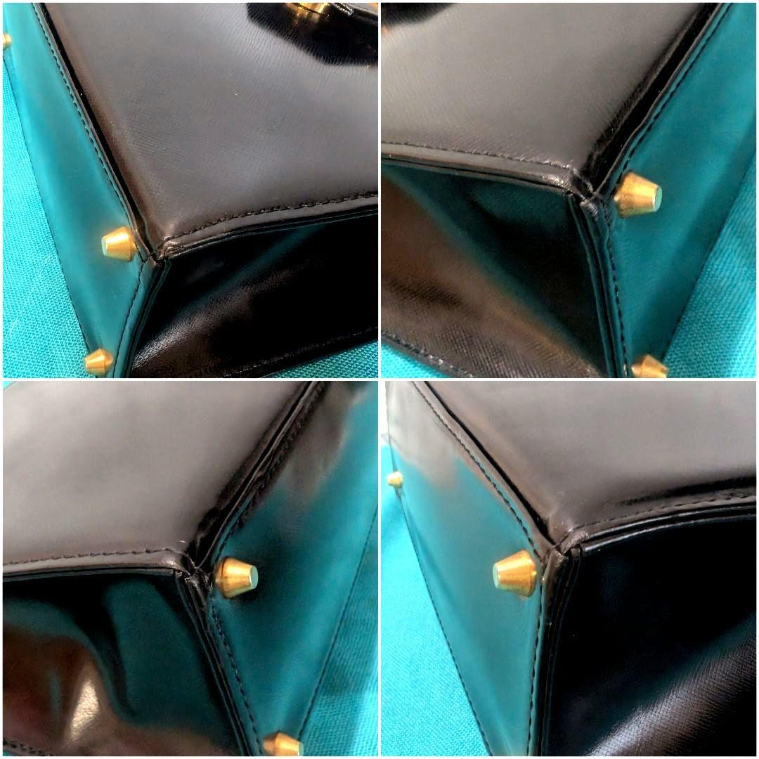 Yves Saint Laurent YSL Black Leather Crossbody Bag 8×8.3×2.8in Used