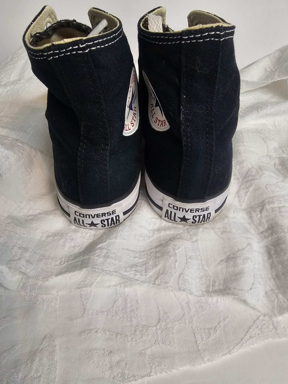 Gender Neutral Black Converse Chuck Taylor All Star High Top Sneaker Sz 7