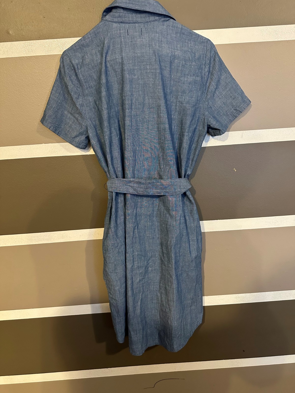 j crew denim dress size 2