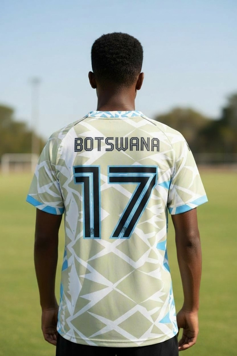 Botswana Football maillot (The Zebras jersey) ZADO