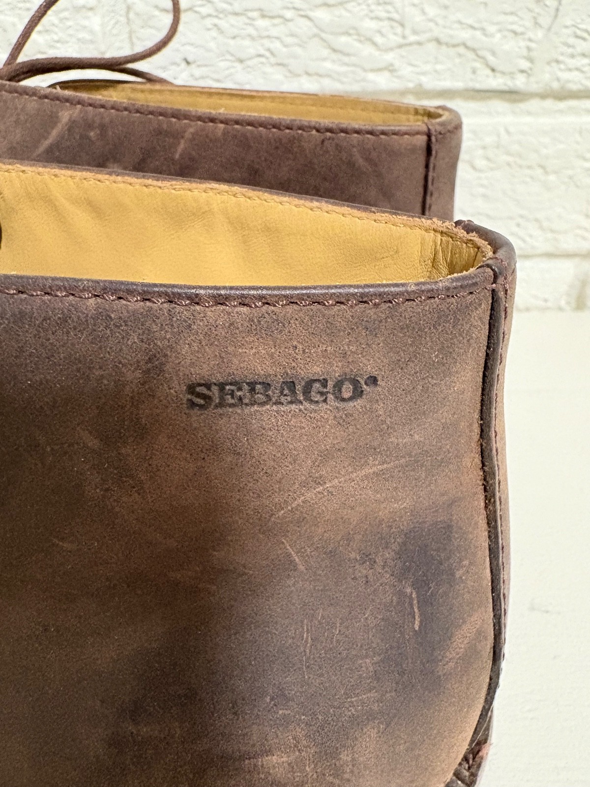 Sebago Tremont Leather Chukka Boots – Dark Brown – Men’s 7