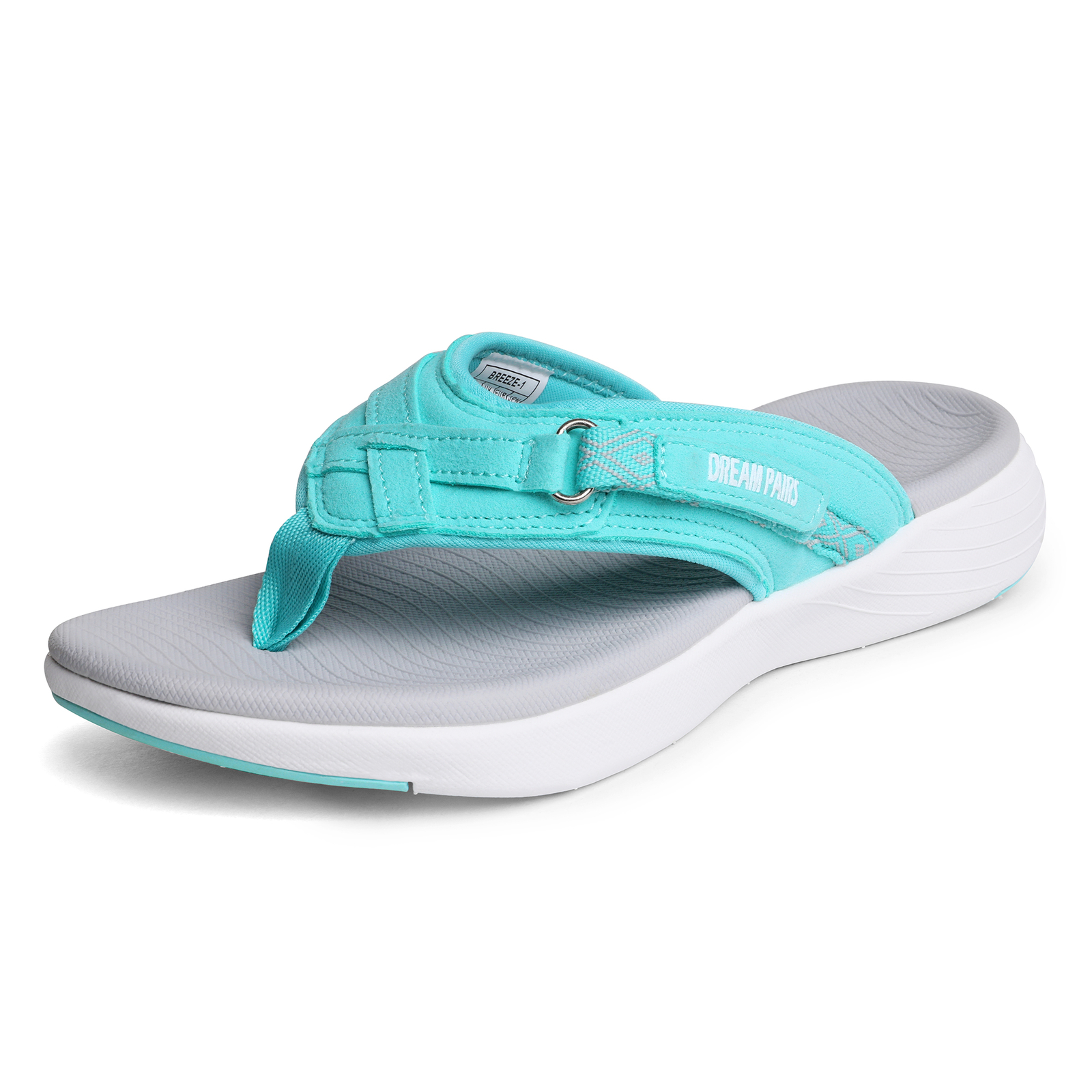 Womens Arch Support Soft Cushion Flip Flops Thong Lightweight Beach Sandals
