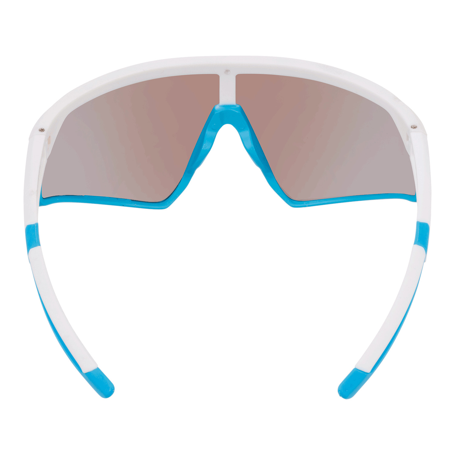 Oversized One Piece Lens Sports Shield Baseball Cycling Sunglasses Mirror