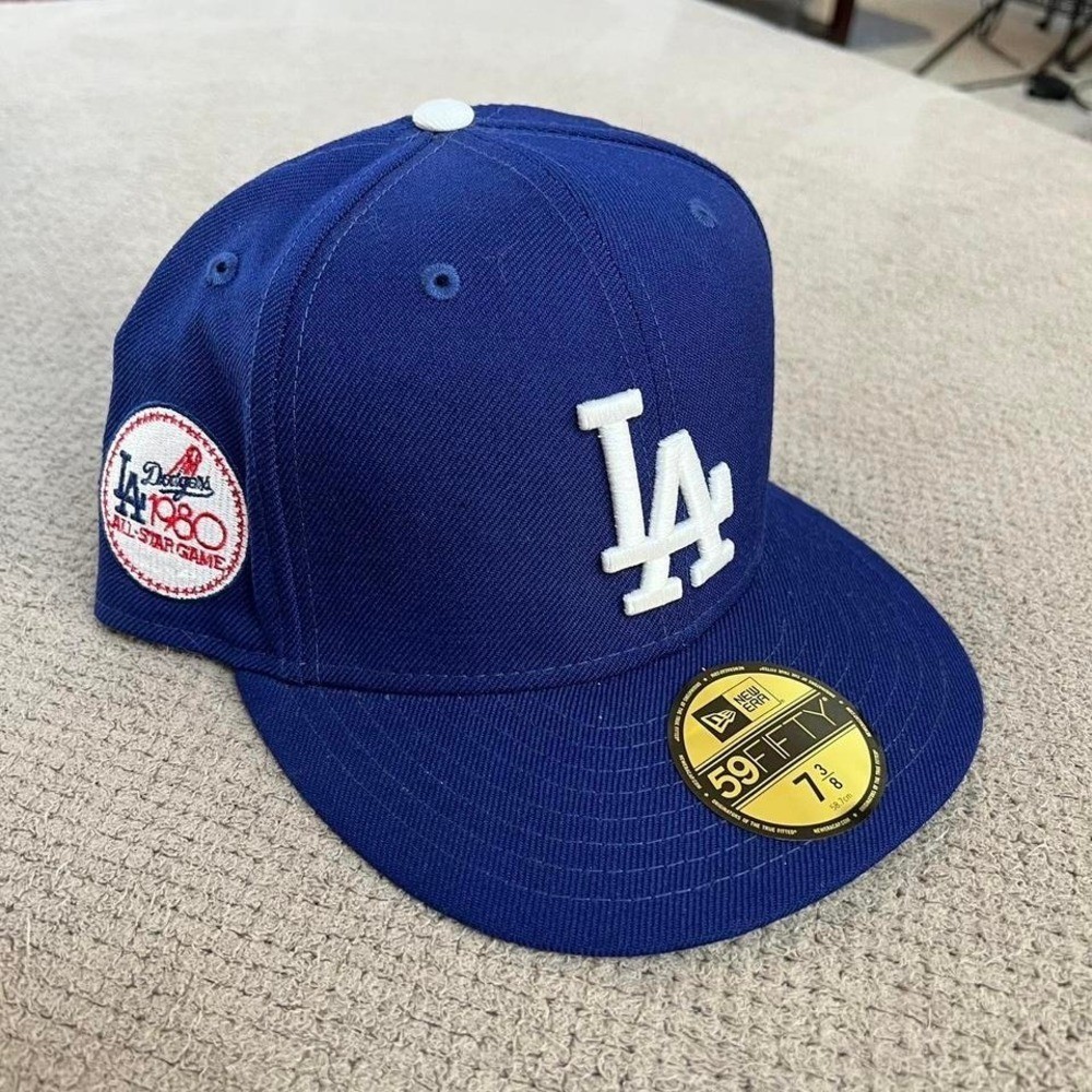 New Era Los Angeles Dodgers Fitted Hat 7 3/8