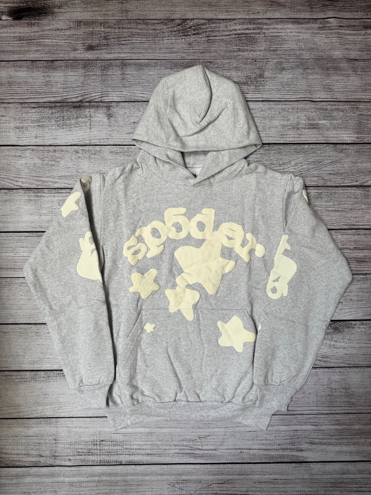 *BRAND NEW* Spider Worldwide “Beluga Grey” Hoodie – Ready To Ship🚚💨 (Size L)