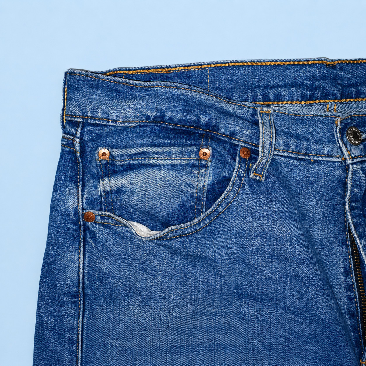 Levi’s 505 Regular Fit Jeans Men’s W36 L32 Blue Denim Straight Leg Classic
