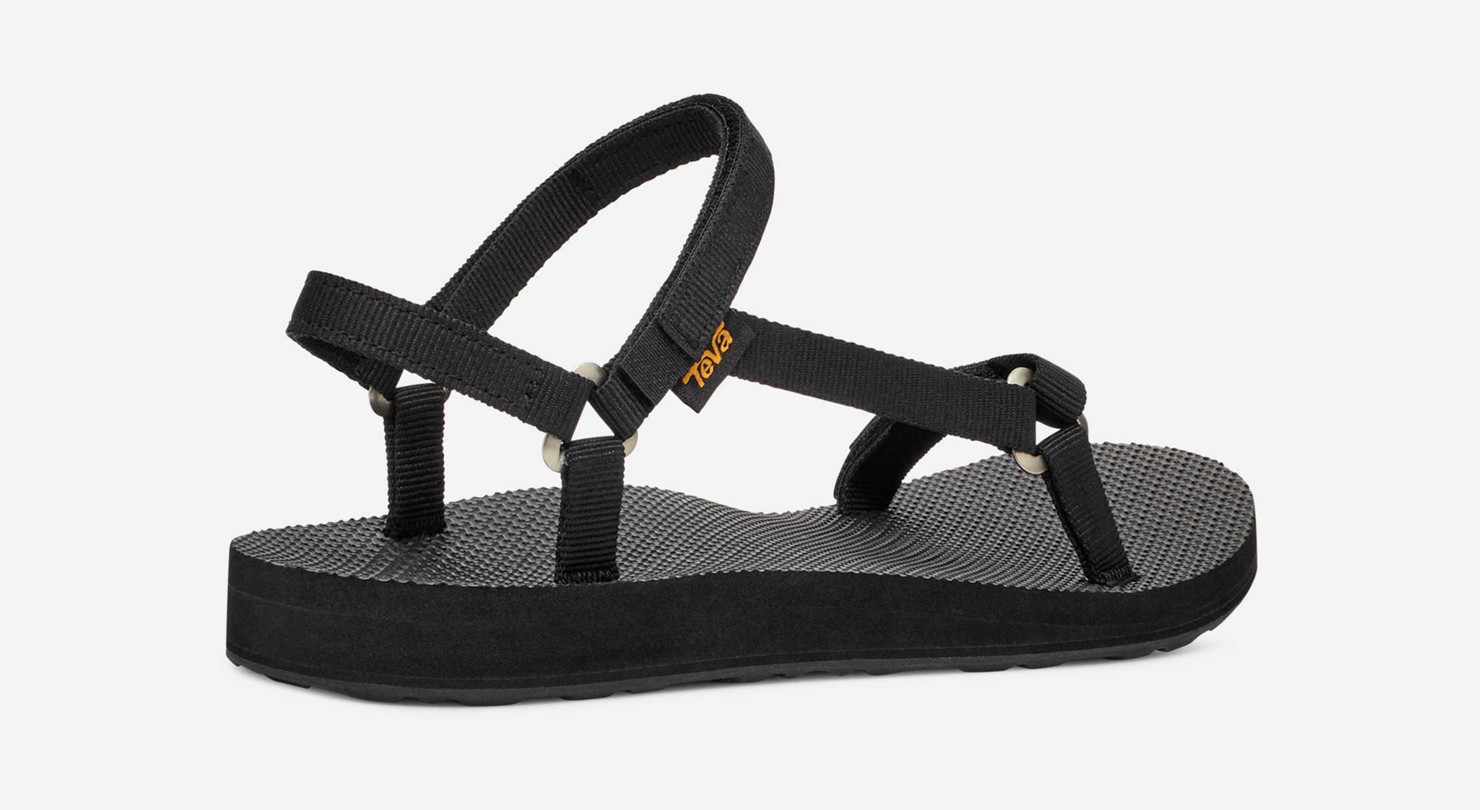 Teva Original Universal Slim Black Strappy Sandal Womens sizes 5-11/NIB