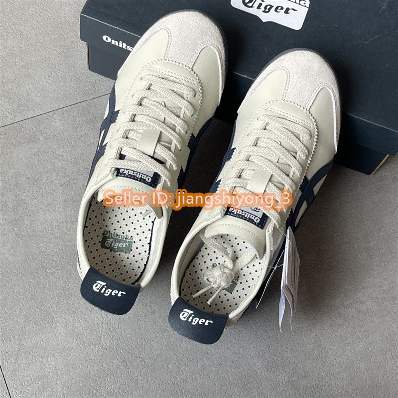 2026 Onitsuka Tiger MEXICO 66 DL408-1659 1183C102-200 Birch Navy Blue