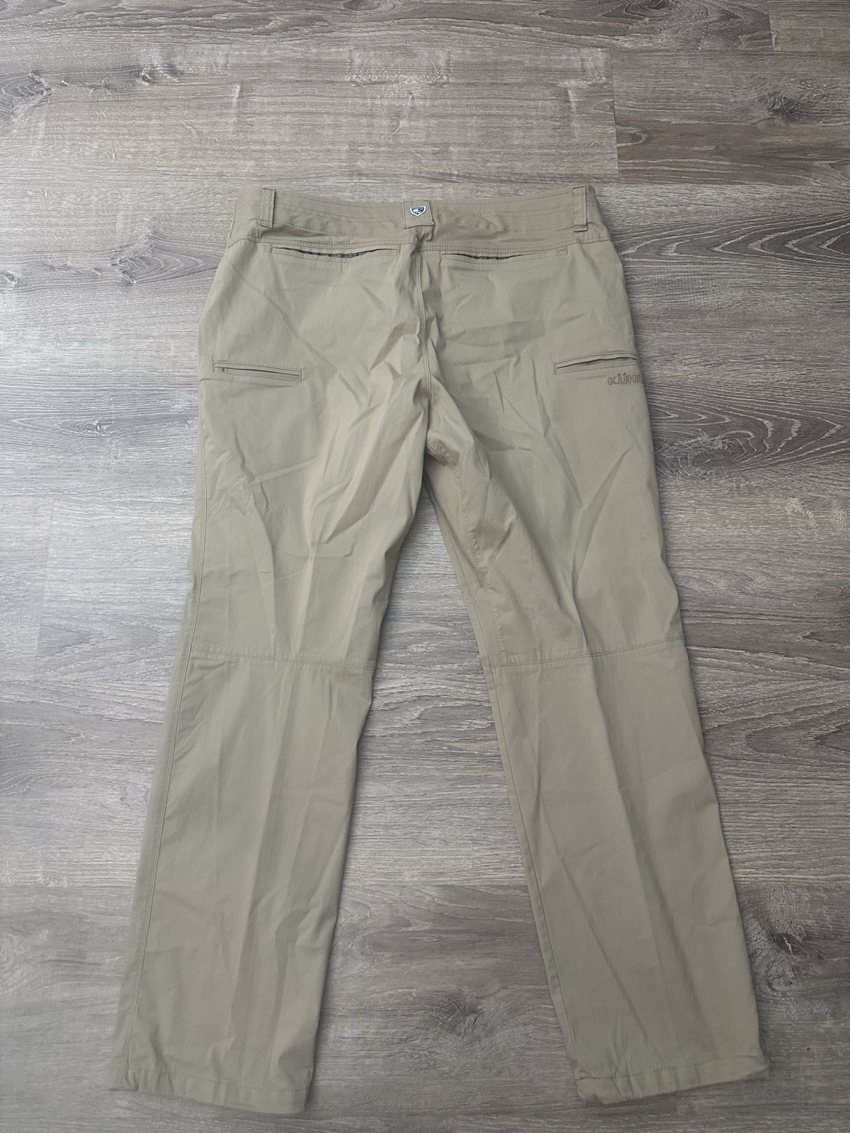 Kuhl Resistor Lite Chino Pants Mens 38×30 Beige Stretch Nylon Hiking Outdoor