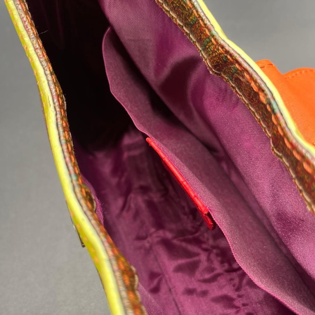 ETRO Pegasus One Shoulder Bag 7.8 in
