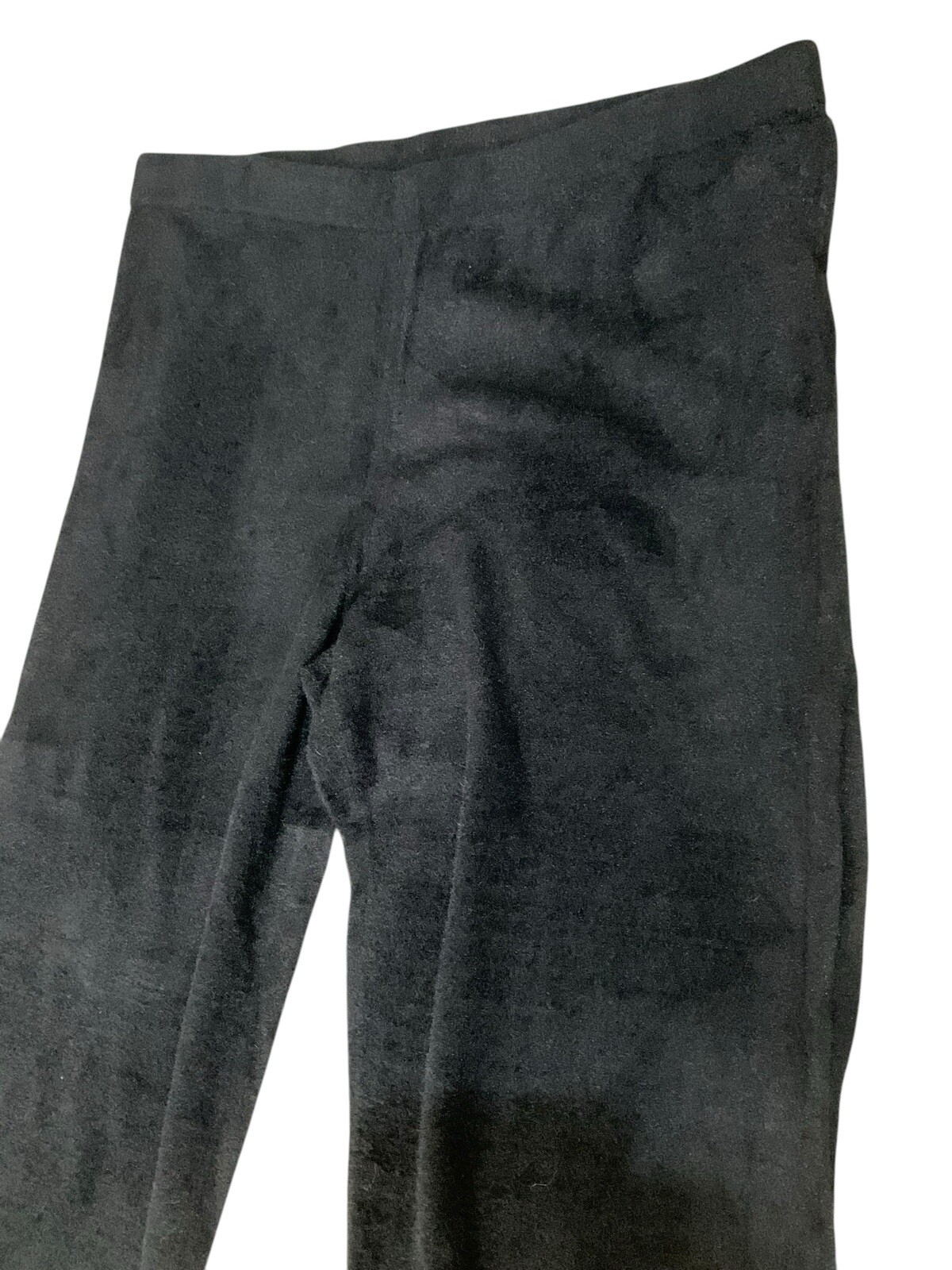 Encore by Idina Menzel Cloud Wide-Leg Pants A550330 Black Size Petite 2X NEW