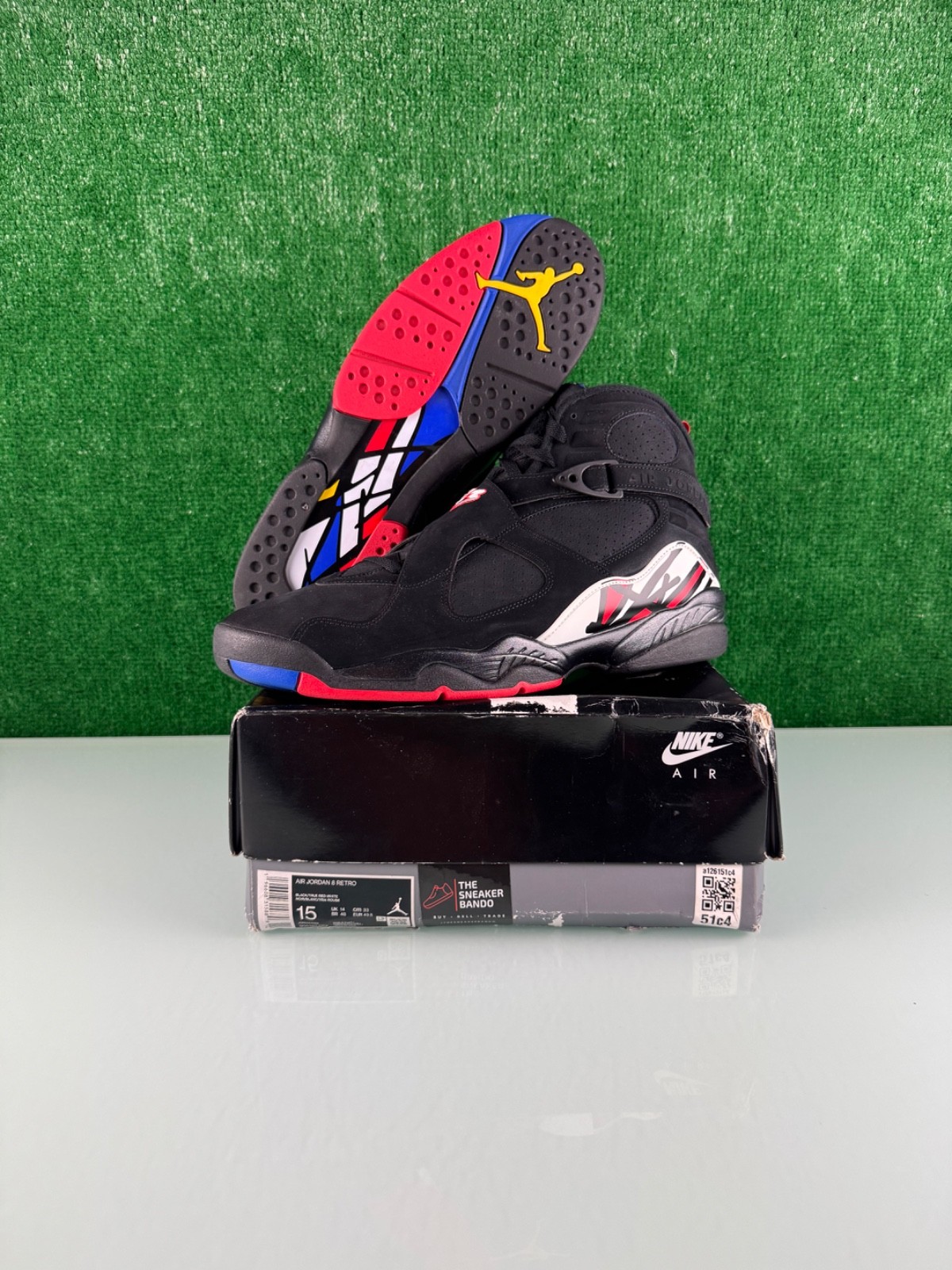 Size 15 – Jordan 8 Retro Mid Playoff