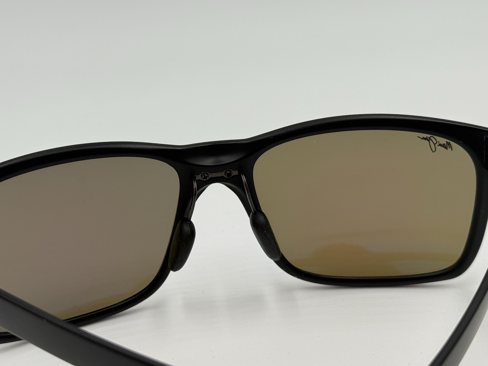 MAUI JIM RED SANDS MJ432-2M Matte Black/Blue Hawaii POLARIZED AUTHENTIC Japan