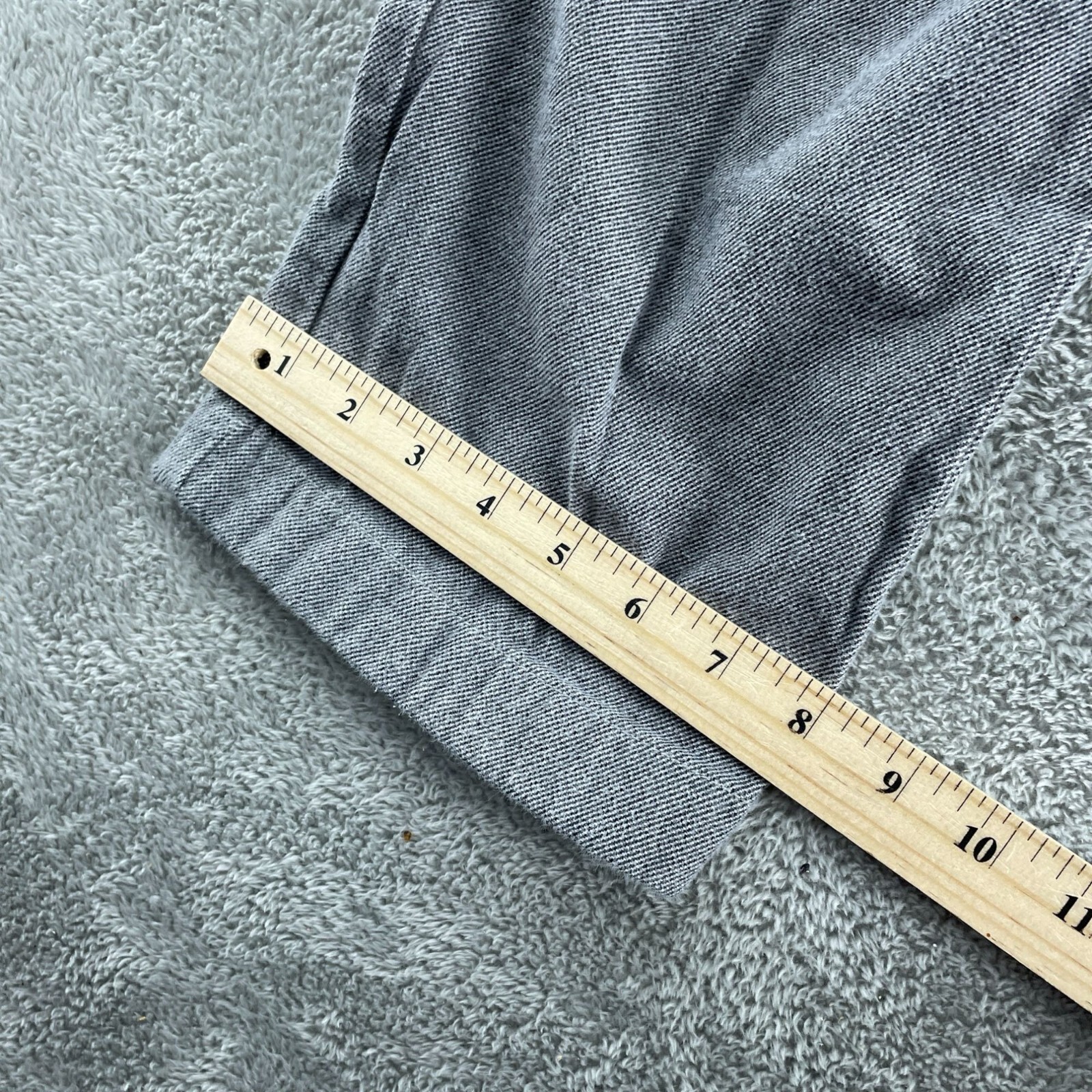 J.Crew Flex Straight Fit Mens Pants W36 L32 Gray Cotton Blend 5280