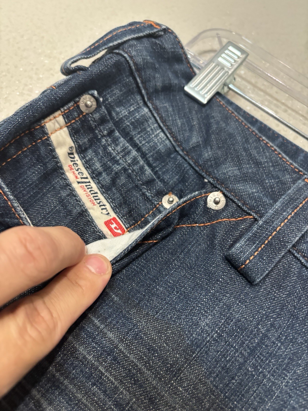 Vintage Diesel Men’s Bootcut Jeans 30×33.5 Made In Italy MM15