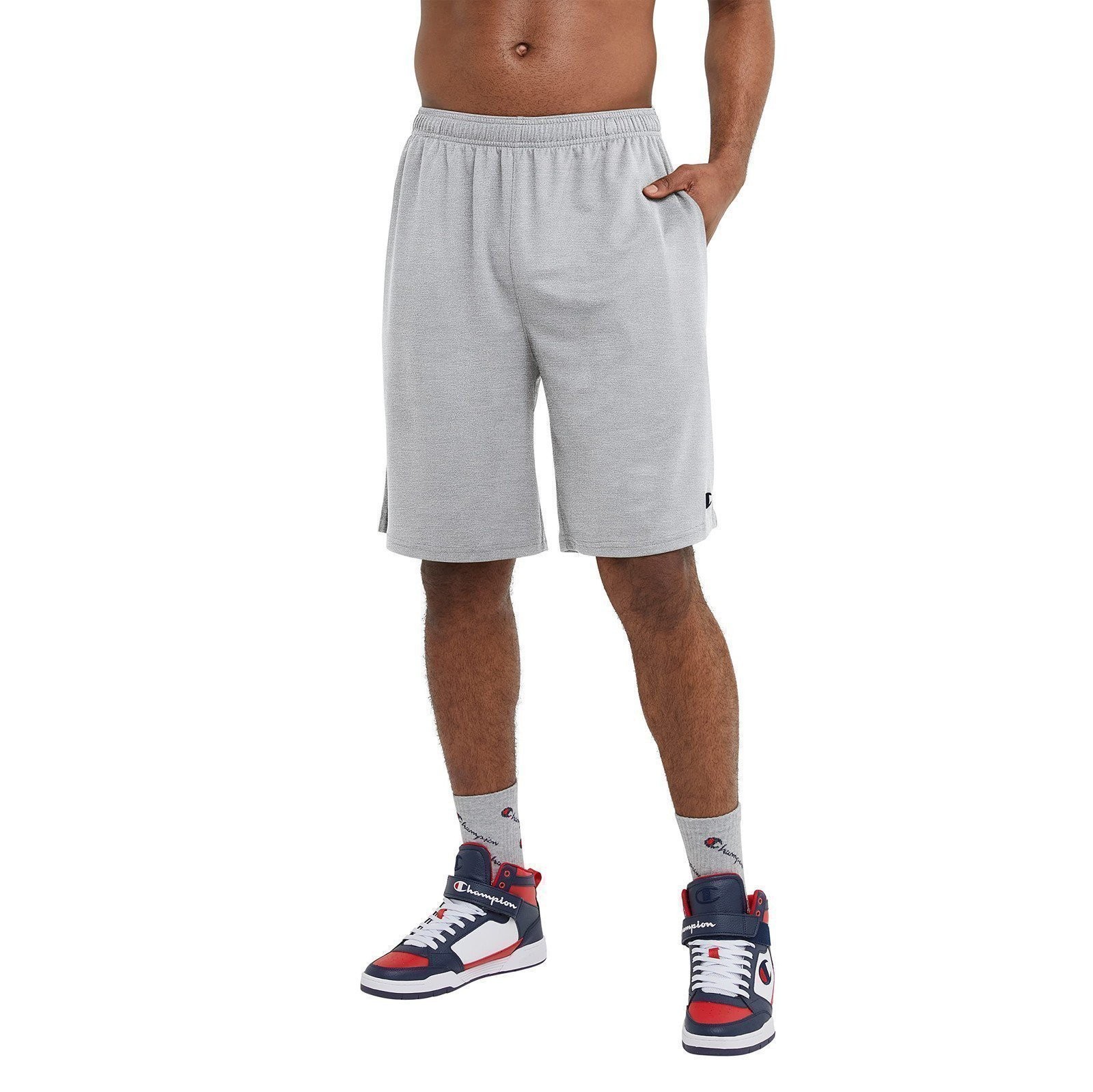 Champion Sport, Moisture Wicking, Athletic Men, Gym Shorts (Reg Tall), Oxford