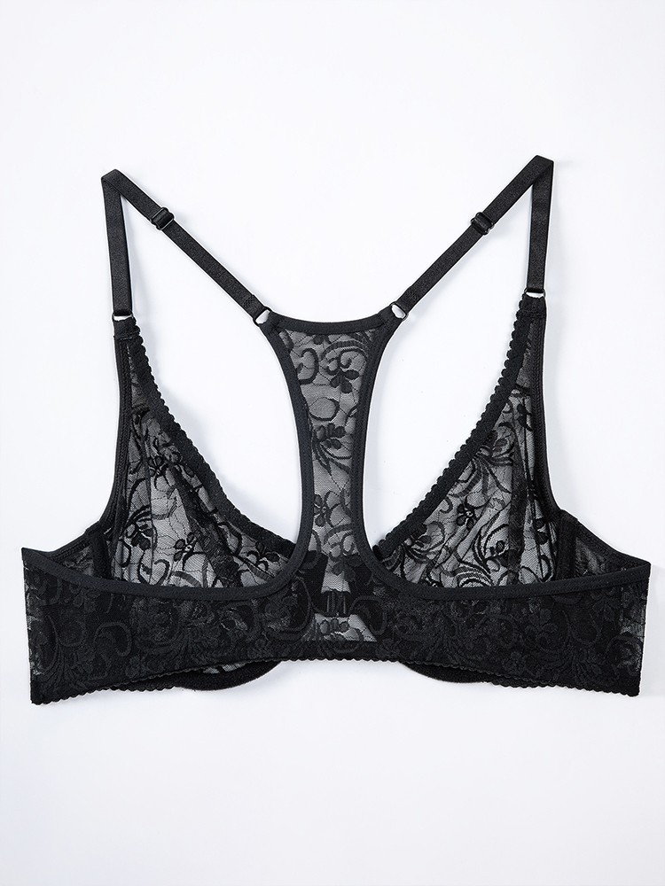 Mens Bra Front Closure Bras Transgender Bras Lace Brassiere Sissy Sexy Lingerie