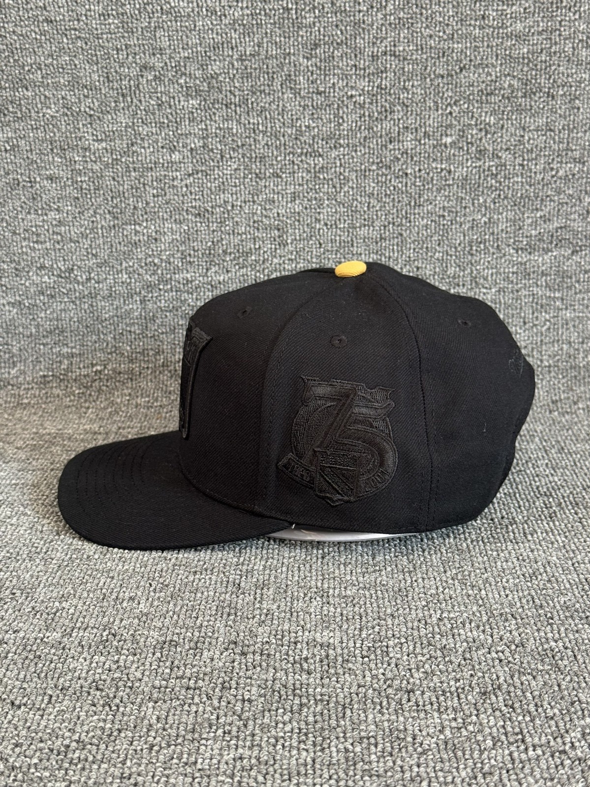 Mitchell & Ness New York Rangers Snapback Flat Brim Black Hat S1363