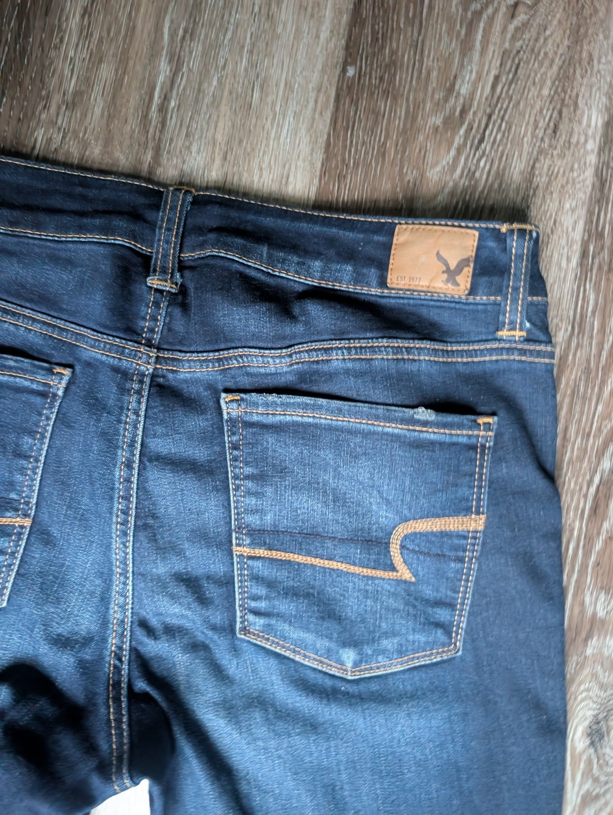 American Eagle Curvy Hi Rise Jegging Women’s Jeans Size 8 Short Medium Wash