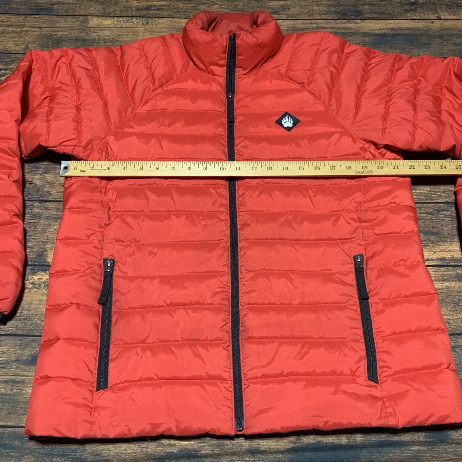 Alaskan Hardgear Men’s Medium Red Puffer Jacket Coat Duluth Trading Co