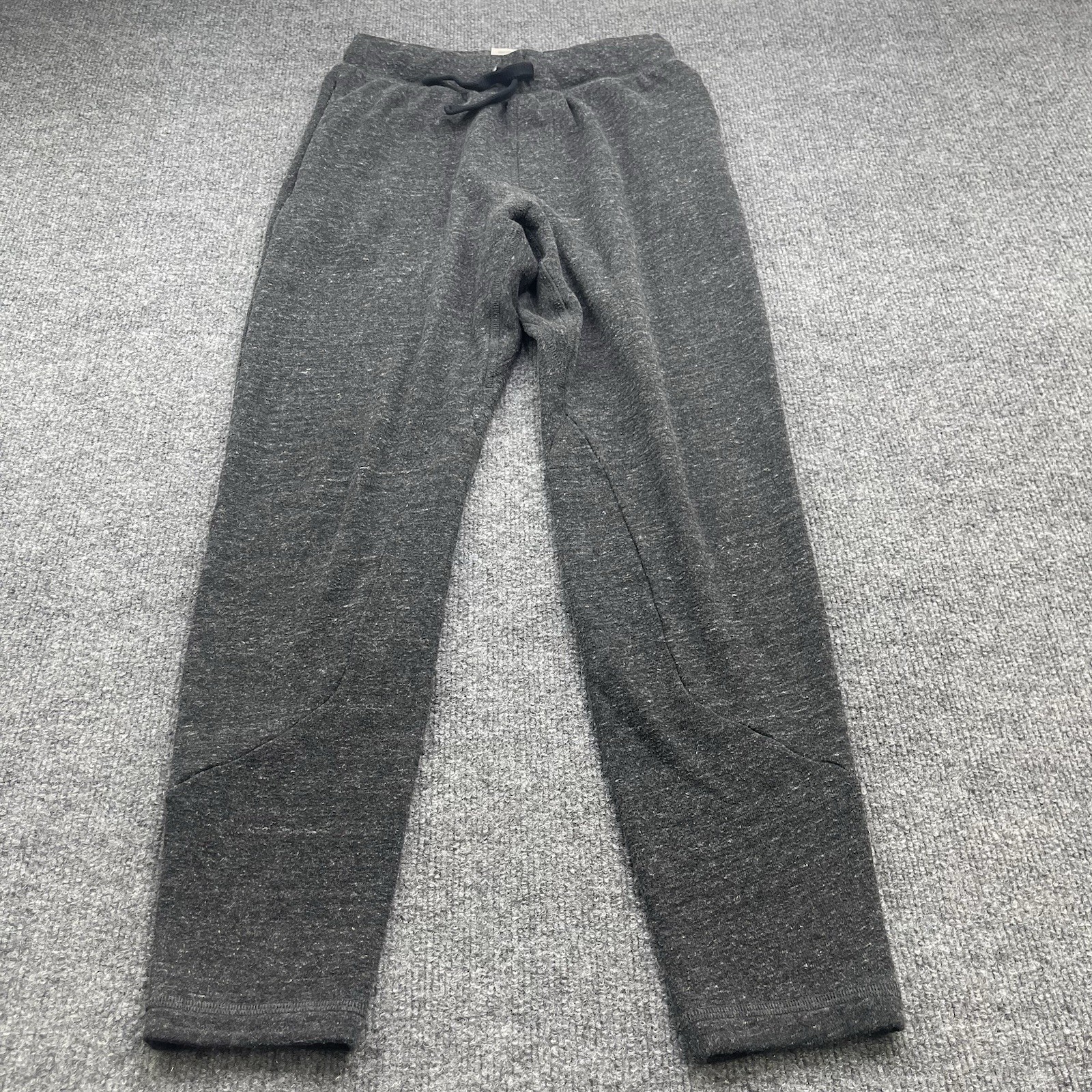 Alo Yoga Fleece Sweatpants in Dark Heather Gray Women’s Small Tapered