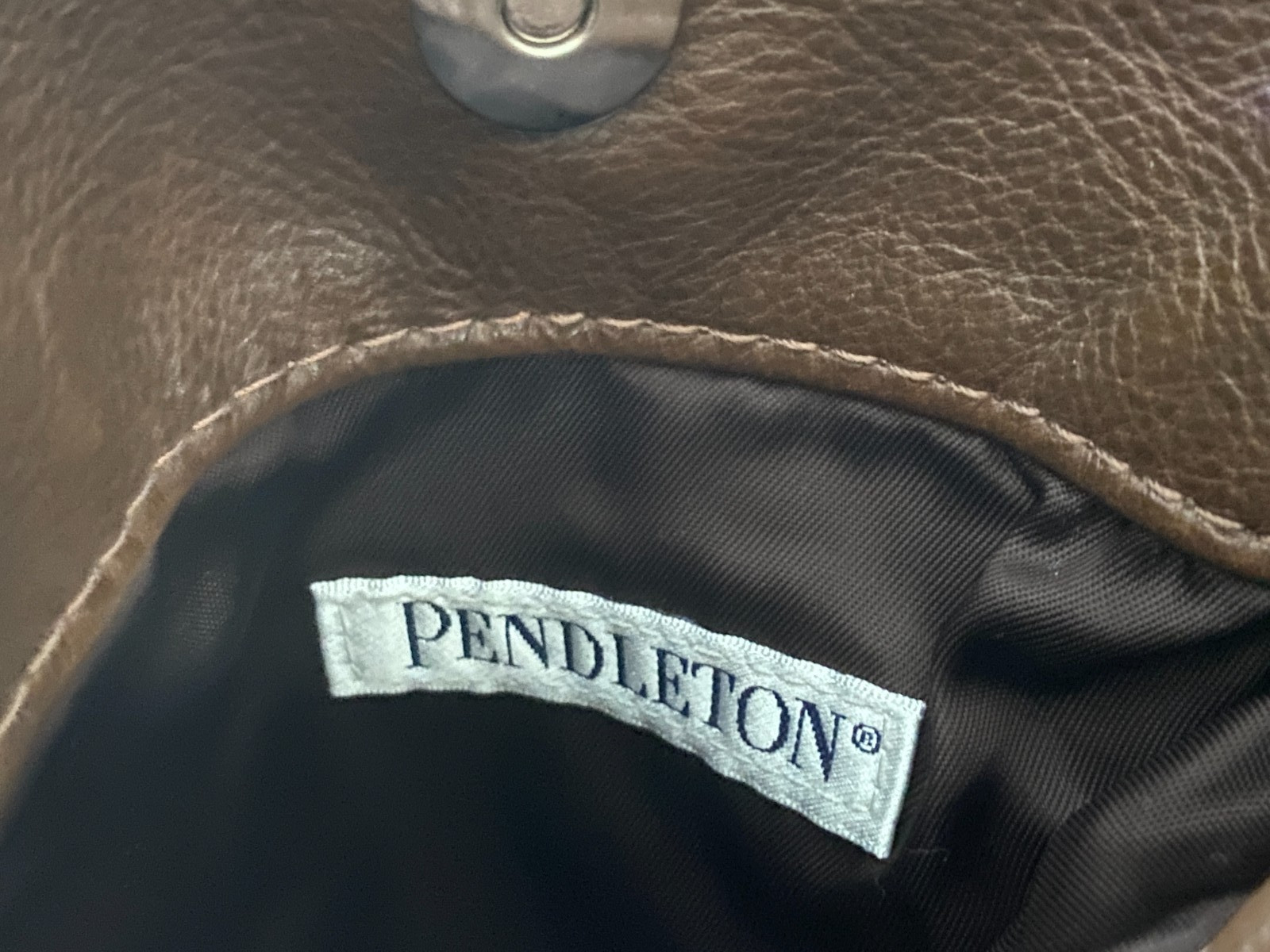 Pendleton LET ‘ER BUCK Rodeo ROUND UP ~ 100 Year Anniversary 2010 Leather PURSE