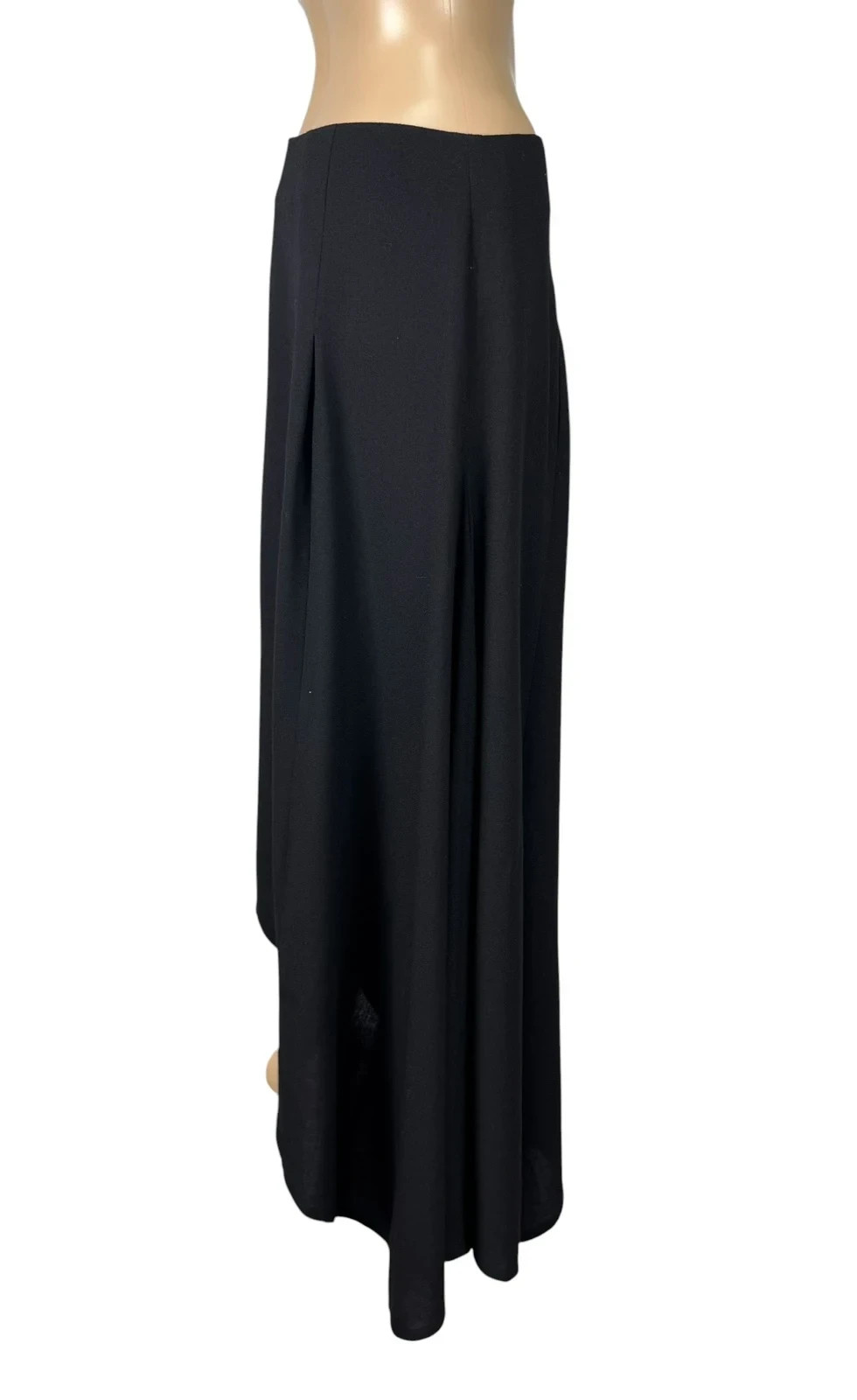 Ann Demeulemeester Asymmetrical Maxi Skirt Wool size 38