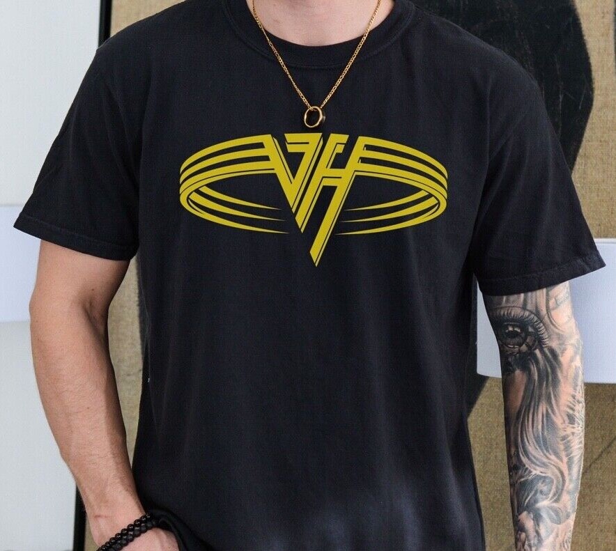 Van Halen T-Shirt on Premium Vintage Black Comfort Colors Tee