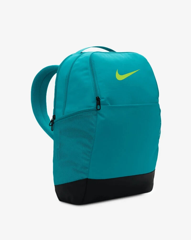 Nike Brasilia Medium Backpack (24L) Teal School Sport Book Bag DH7709 345 NEW