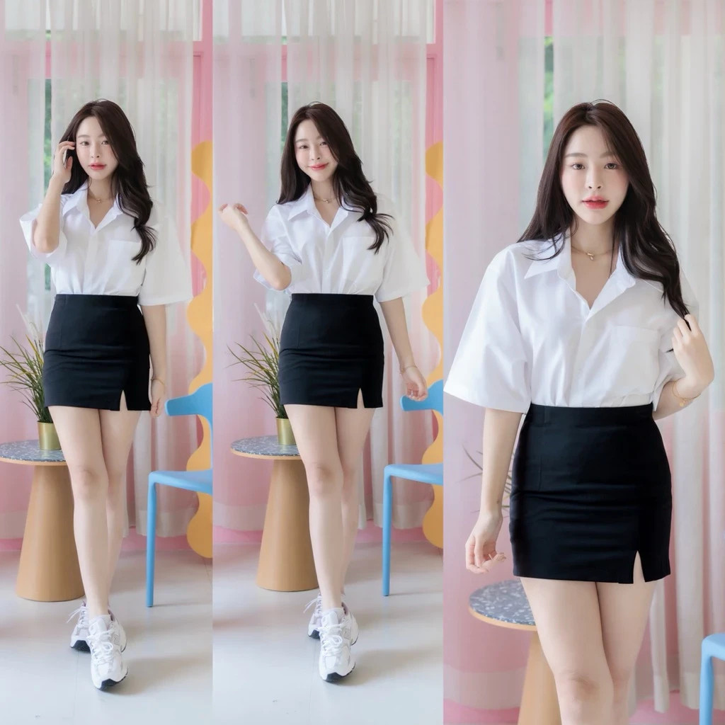 The Alluring Thai University Uniform – Elegant, Confident, with a Playful Twist