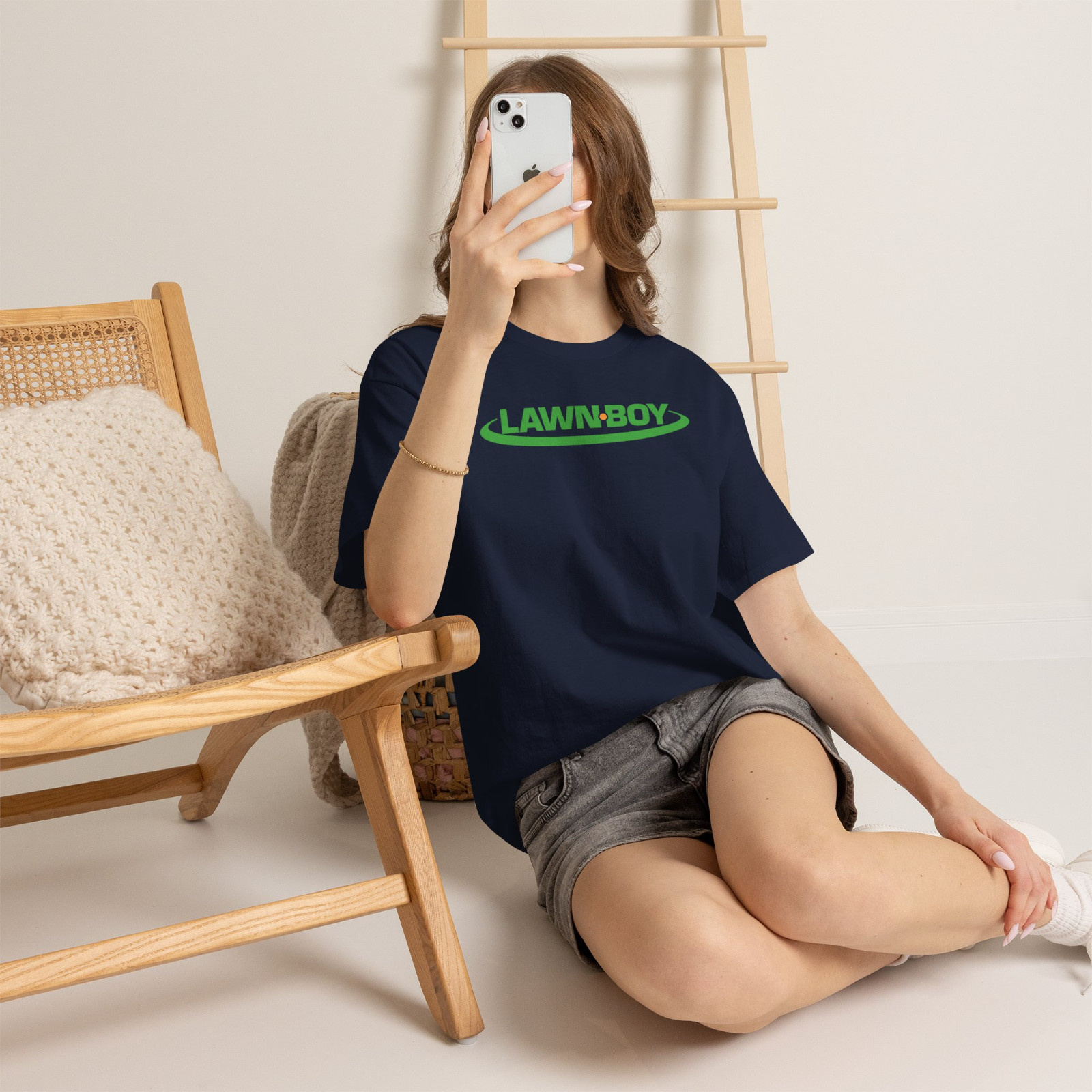 New Lawn-Boy Landscaping Equipment Logo Men’s T-Shirt American Size T-Shirt