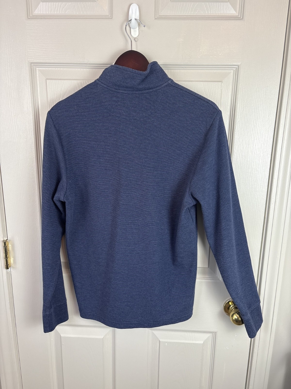 Vineyard Vines Men’s Saltwater 1/4-Zip Pullover Size Small Navy Blue 241
