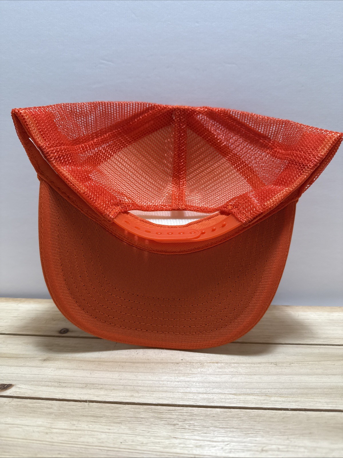 Vintage Richard Petty Hat Trucker Hat snapback Orange NASCAR Racing Hat STP Cap