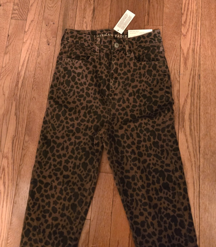 NWT AMERICAN EAGLE CURVY HI RISE JEGGING NEXT LEVEL STRETCH WOMENS JEANS 2R/26W