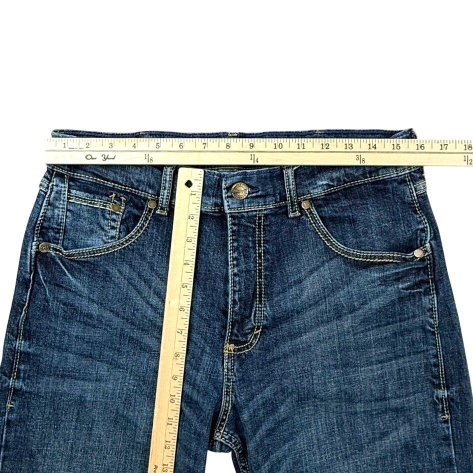 Wrangler Retro Slim Boot Jeans Dark Wash Denim Mens 32×36
