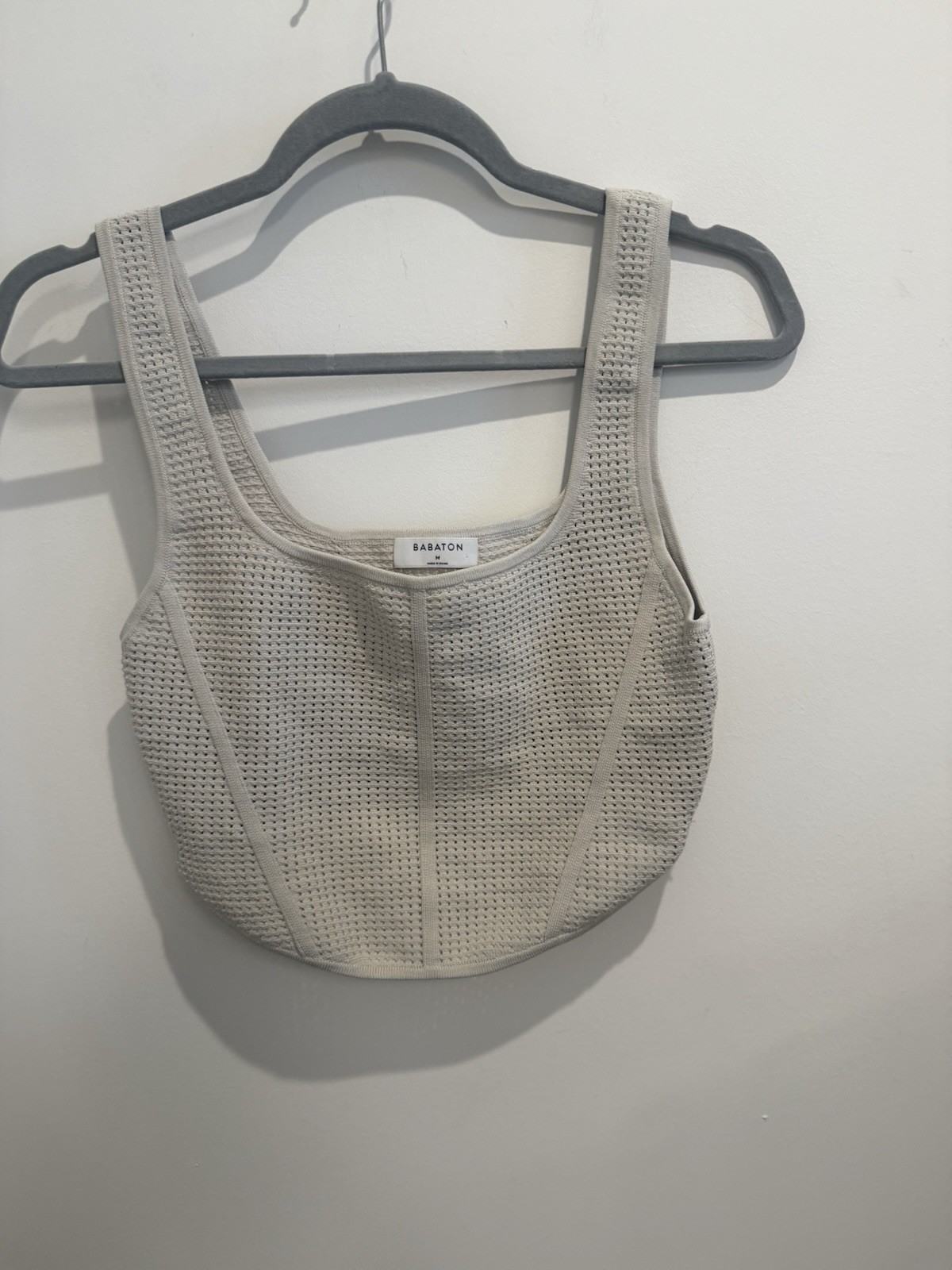 Babaton Aritzia Sculpt Knit Buster Tank Size Medium