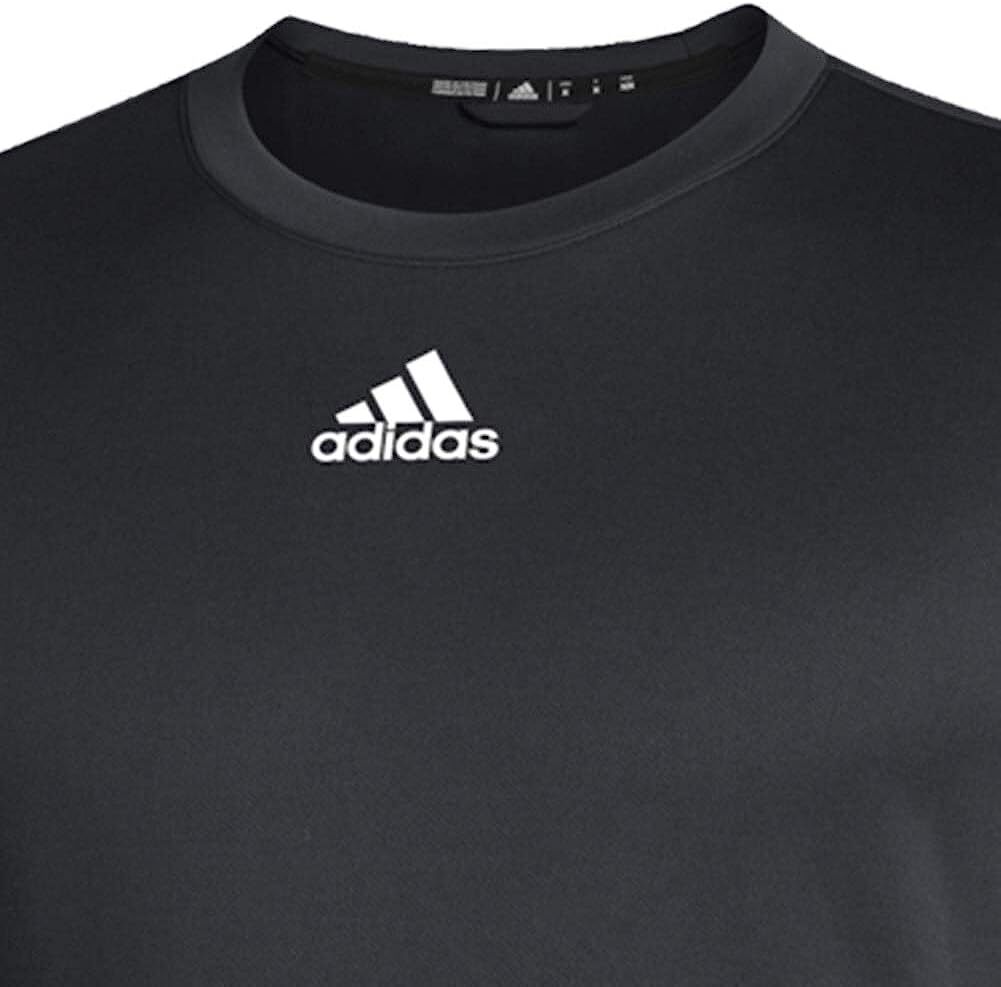 NWT Adidas Men’s Team Issue Crew Top FQ0005 Black/White