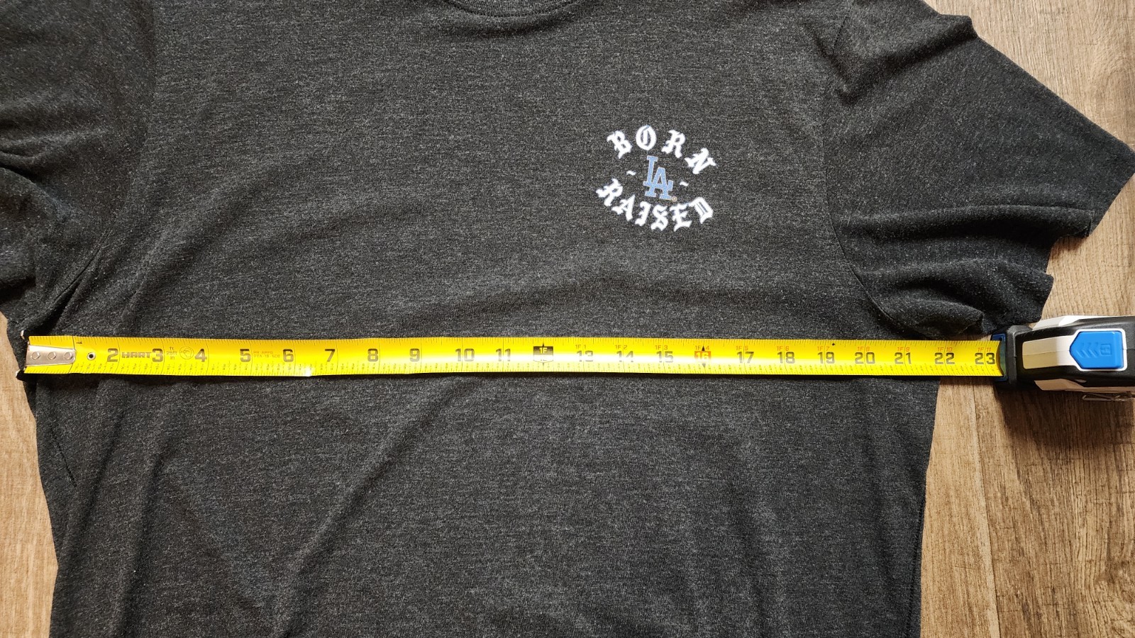 Born X Raised LA Dodgers Brand 47 Grey T Shirt XL