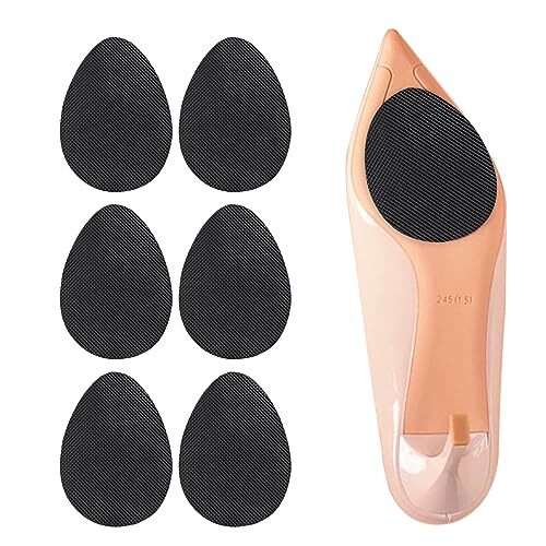 3Pairs Non-Slip Shoe Pads Self Adhesive Sole Protector for Bottom of Shoes Heels