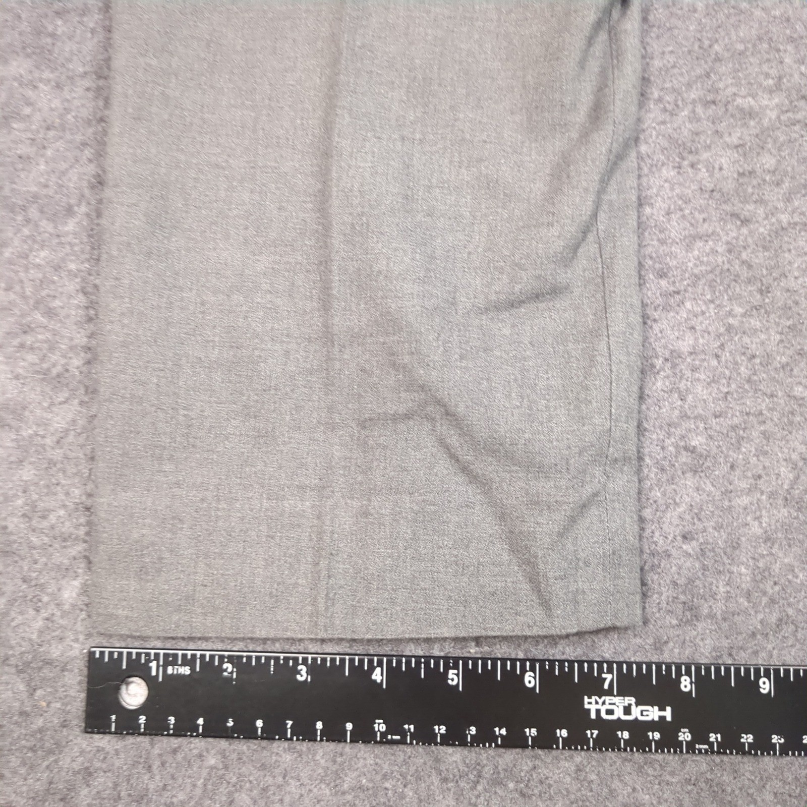 J.Crew Bowery Classic Mens Gray Wool Blend Dress Pants W31 L30 Flat Front