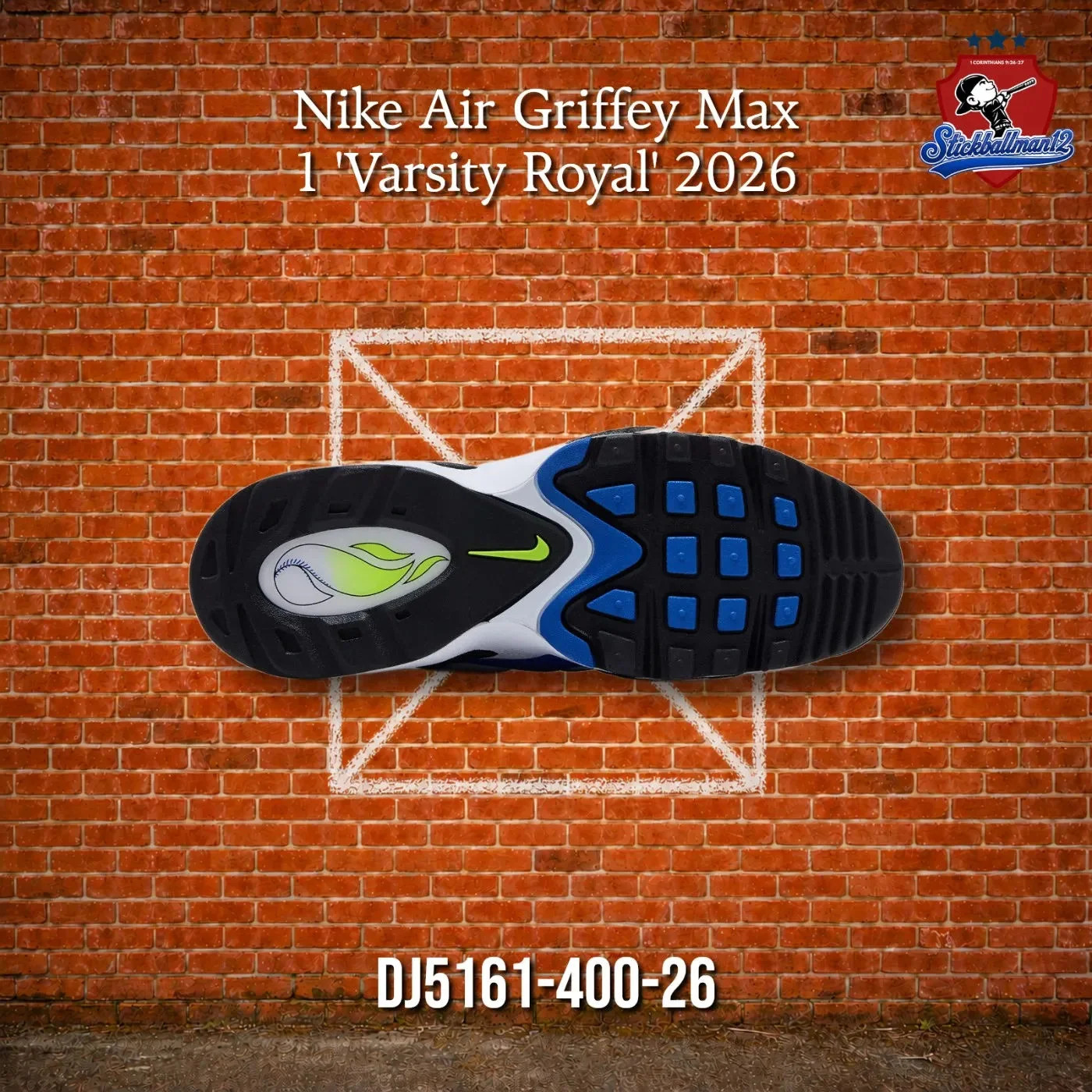Nike Air Griffey Max 1 ‘Varsity Royal’ 2026 DJ5161-400 26