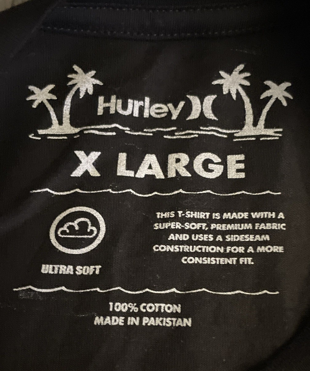 Hurley Short Sleeve T-Shirt Window Tropics XL Men’s Original Tags
