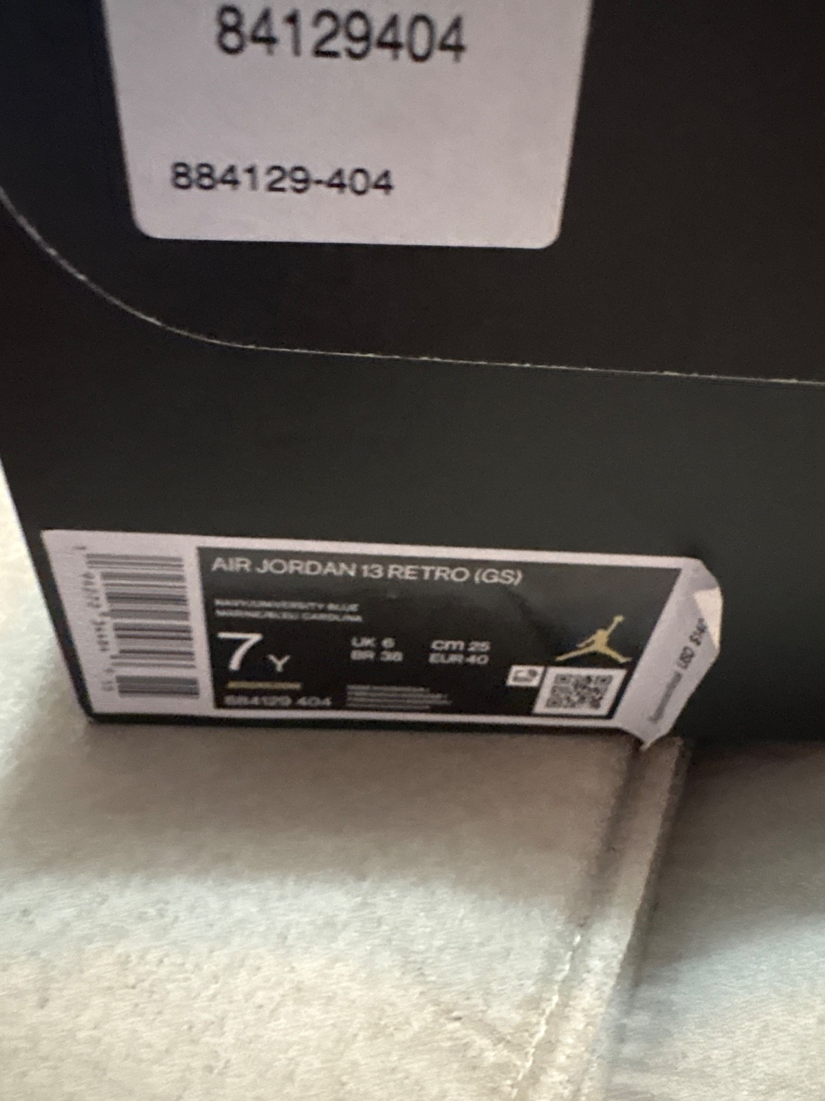 jordan 13 flint size 7y
