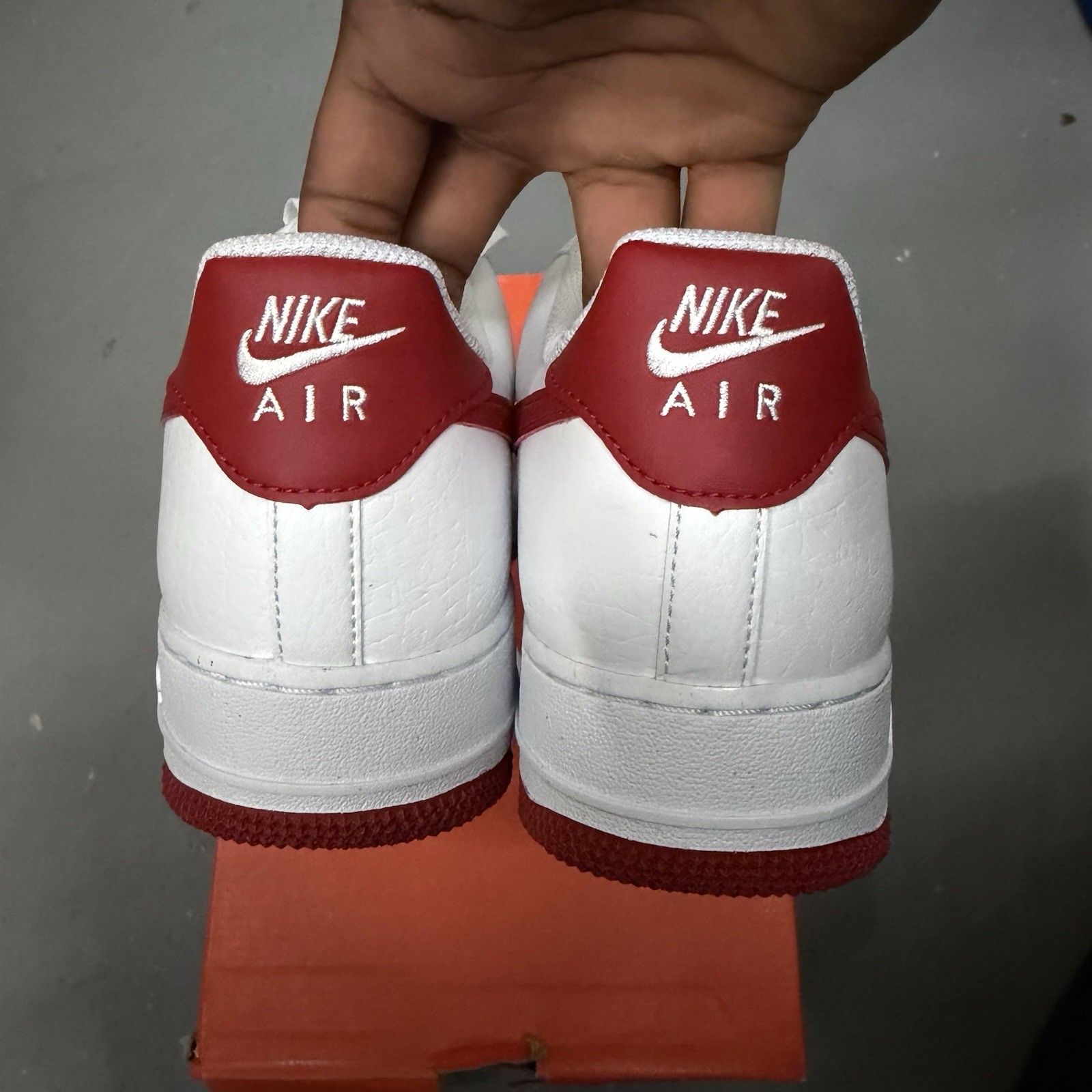 Size 11W / 9.5M – Nike Air Force 1 ’07 SE Next Nature White Gym Red W